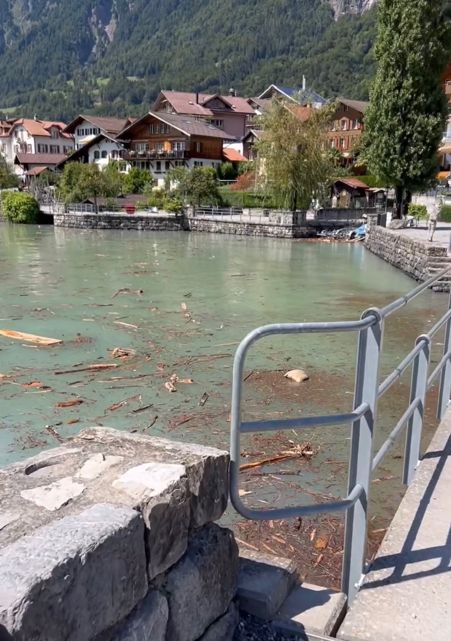 alluvione Brienz Svizzera