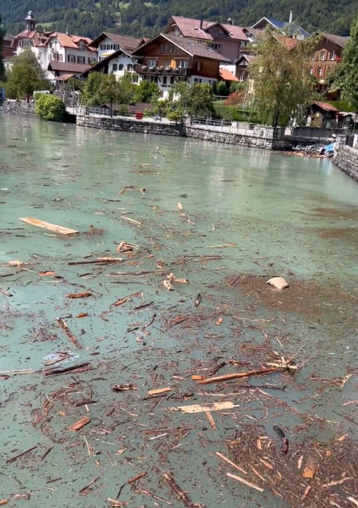 alluvione Brienz Svizzera