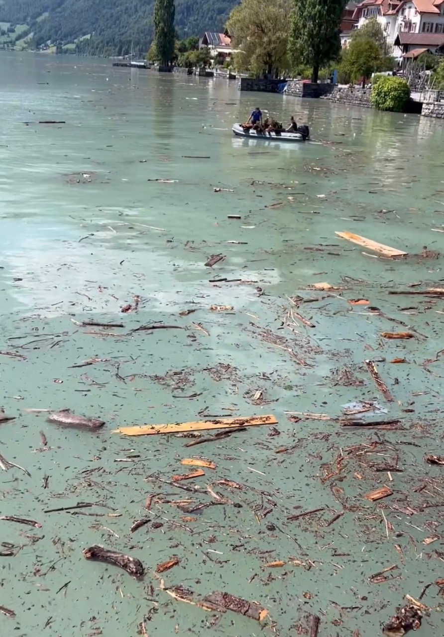 alluvione Brienz Svizzera