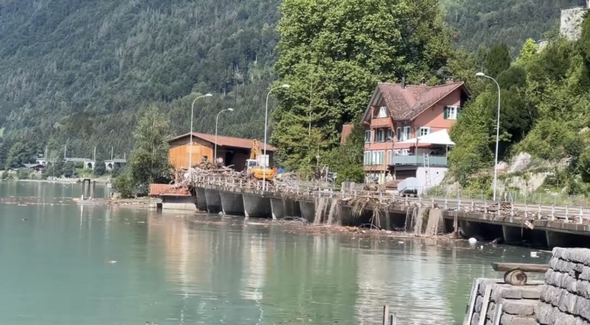 alluvione Brienz Svizzera