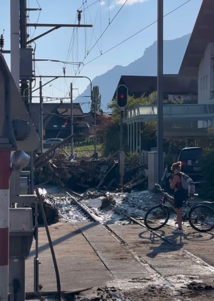 alluvione Brienz Svizzera