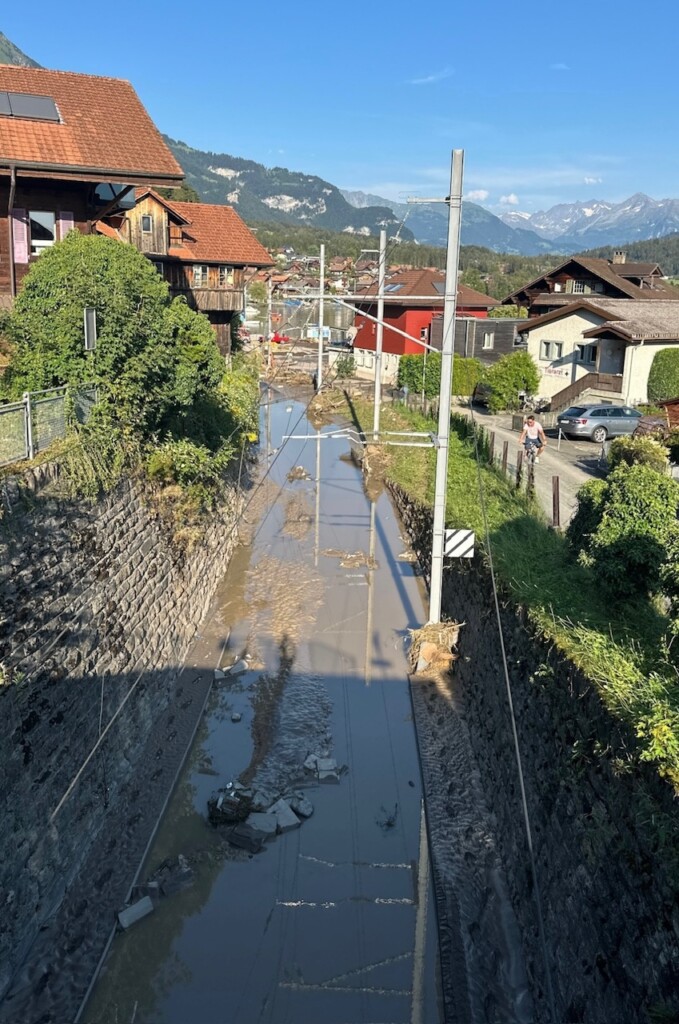 alluvione Brienz Svizzera