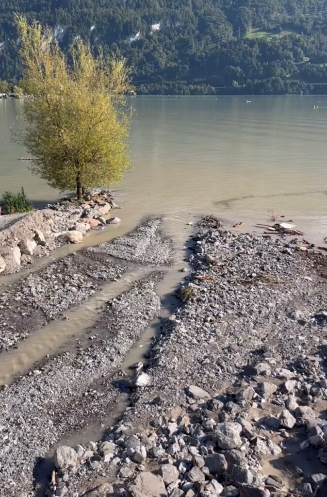 alluvione Brienz Svizzera