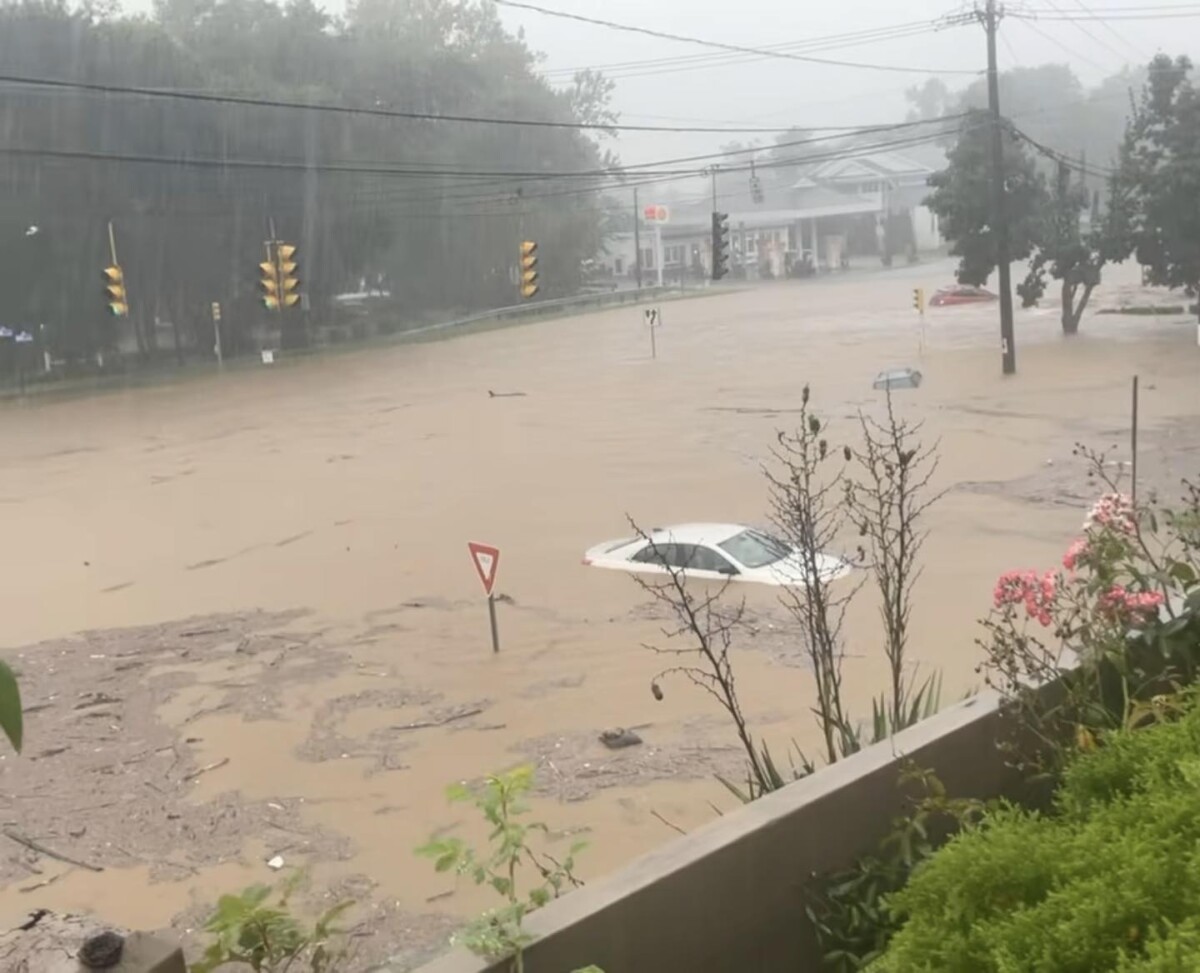 alluvione Southbury connecticut usa