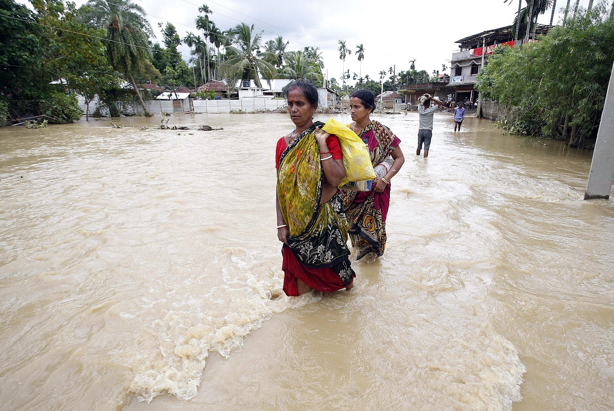 alluvione india tripura