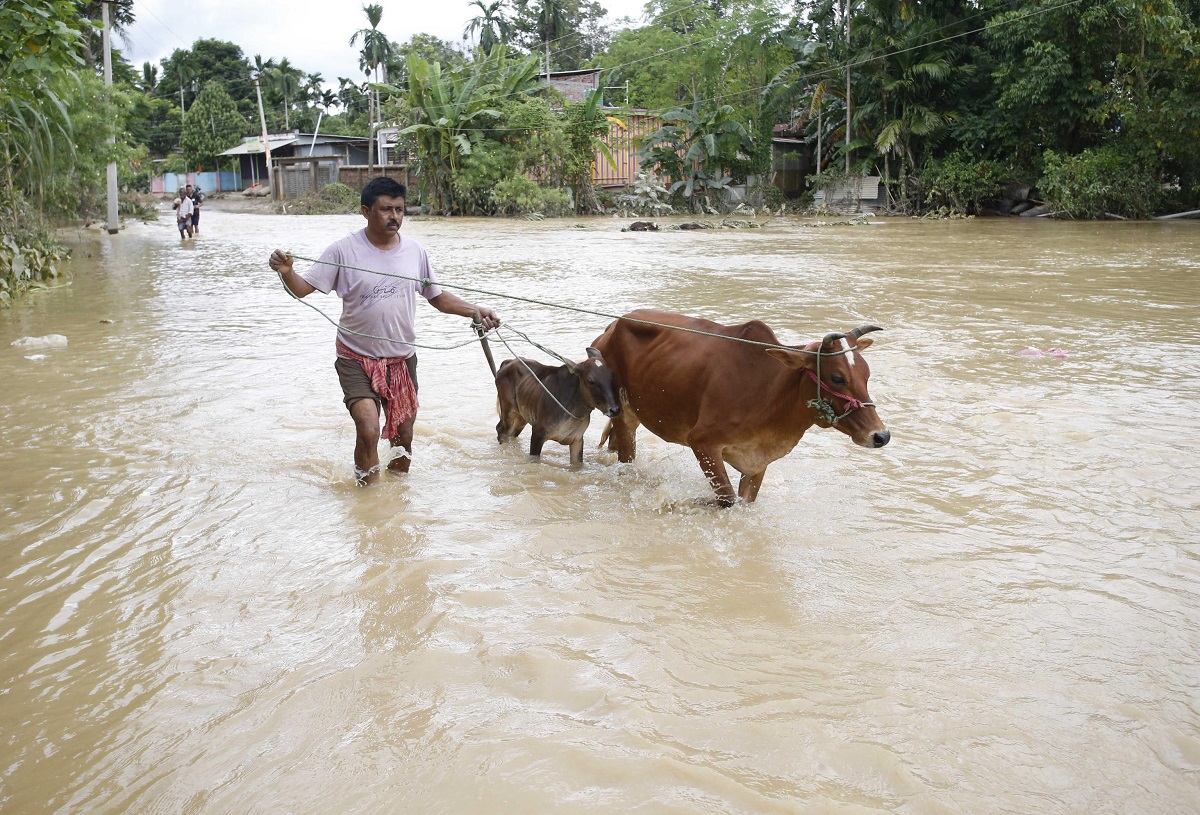 alluvione india tripura