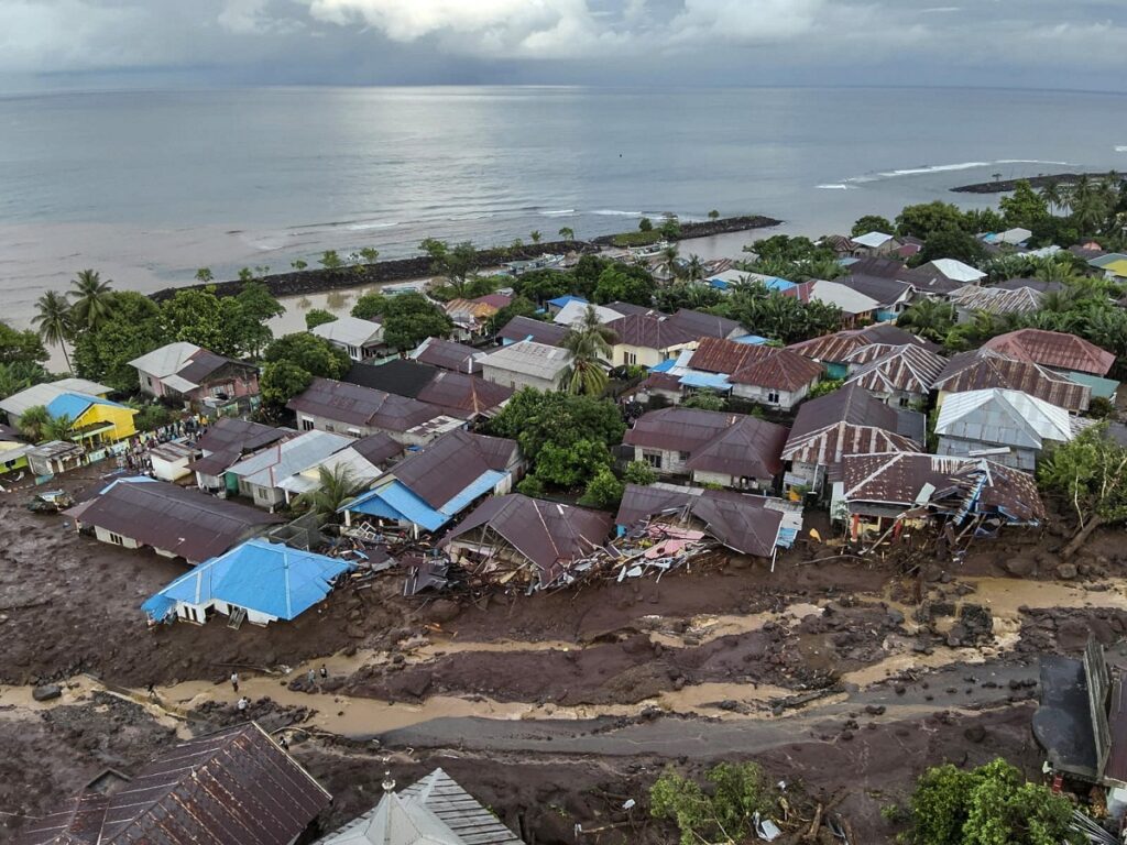 alluvione indonesia isola ternate