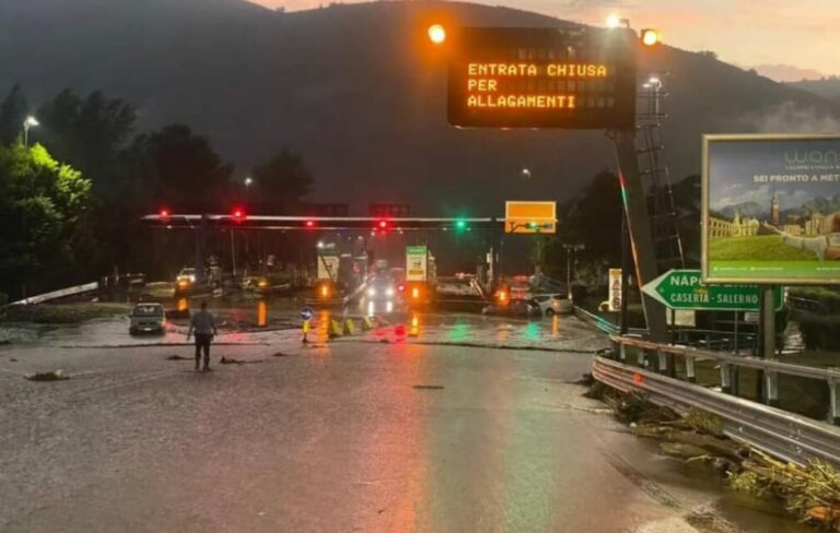 alluvione lampo baiano campania