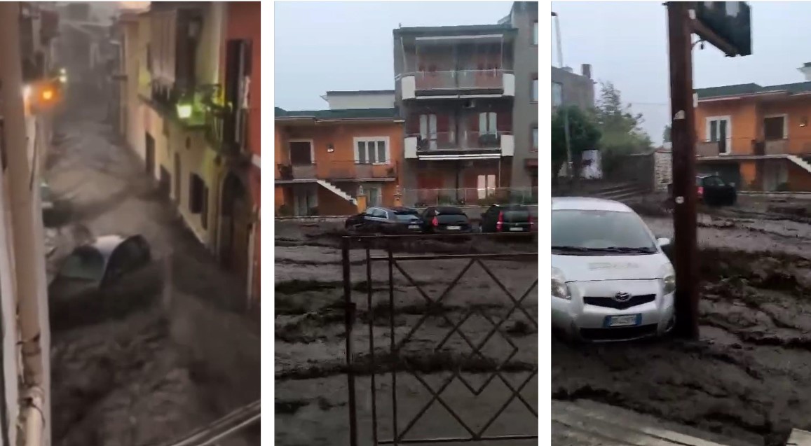 alluvione lampo campania