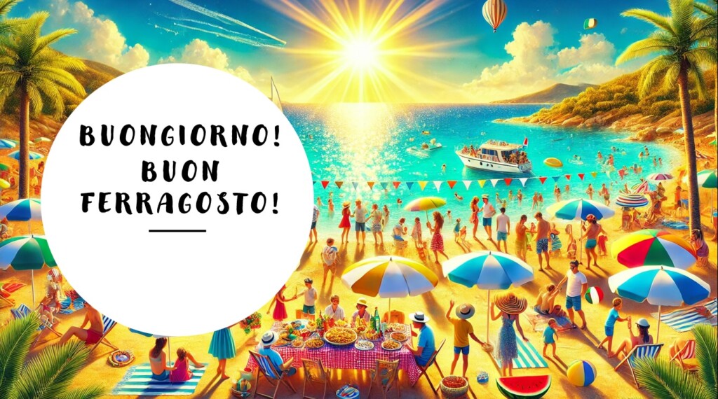 buongiorno buon ferragosto 2024