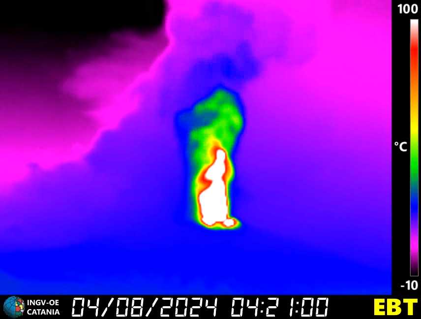 eruzione etna oggi 4 agosto 2024