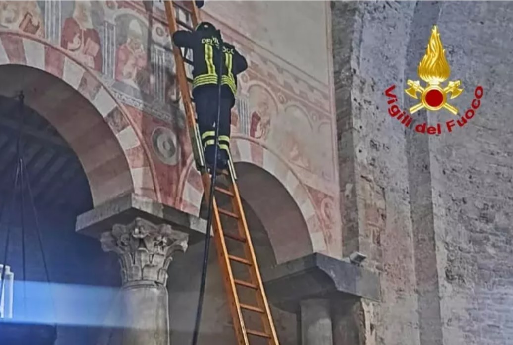 fulmine basilica pisa