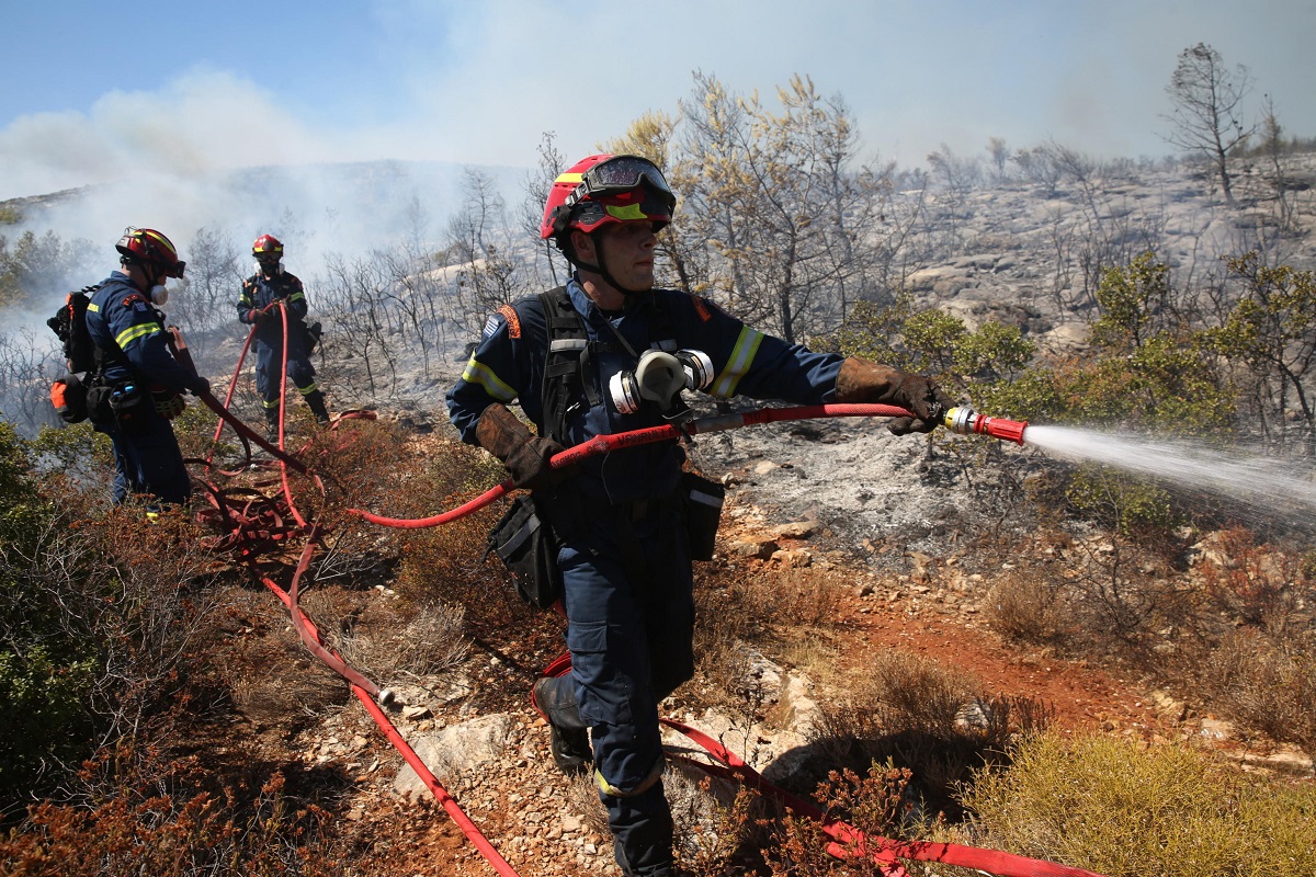 incendi grecia attica atene