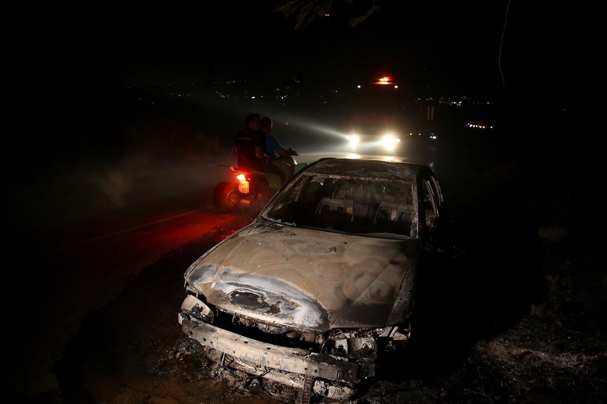 incendi grecia attica