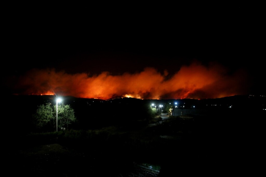 incendi grecia attica