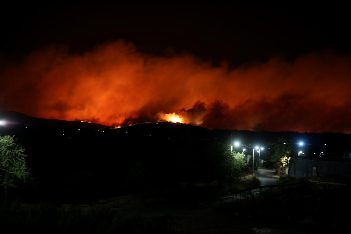 incendi grecia attica