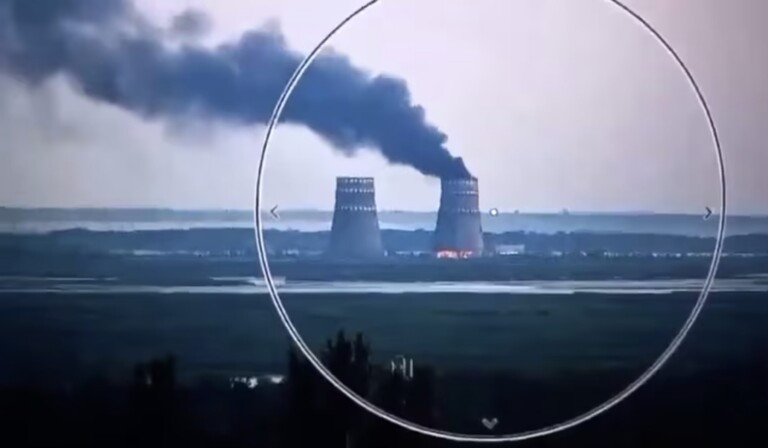 incendio centrale nucleare Zaporizhzhia