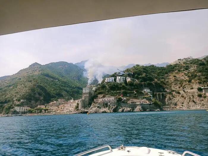 incendi cetara campania