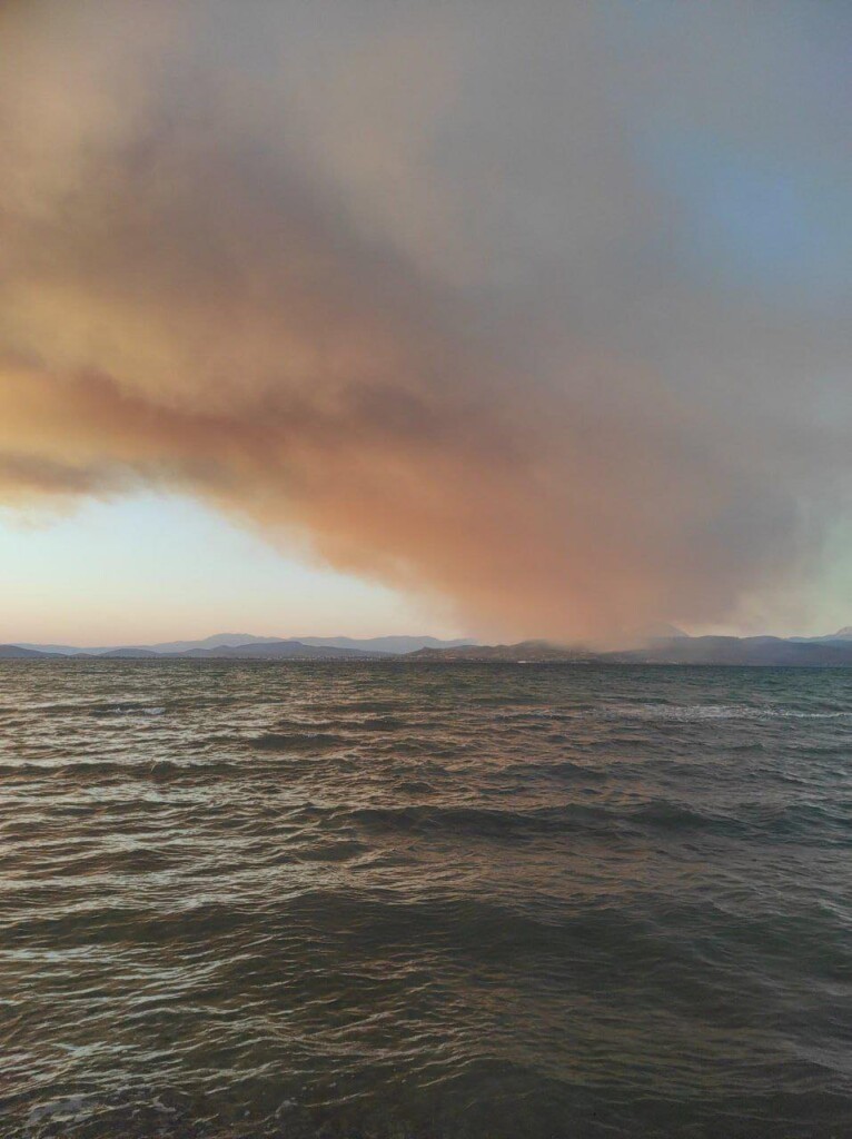 incendio grecia eubea