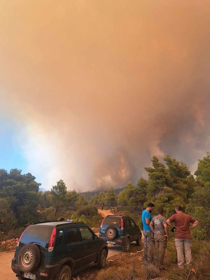 incendio grecia eubea