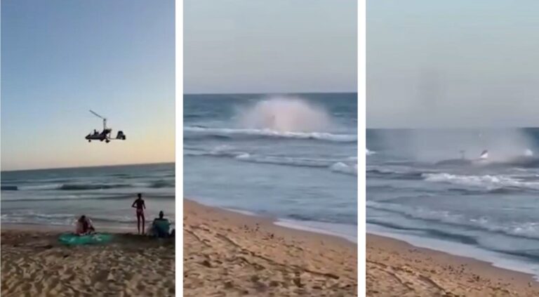 incidente aereo marina di minturno