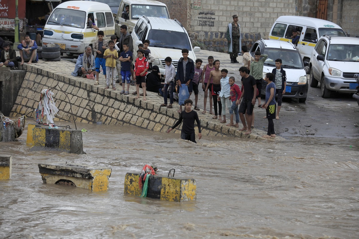 maltempo alluvioni inondazioni yemen