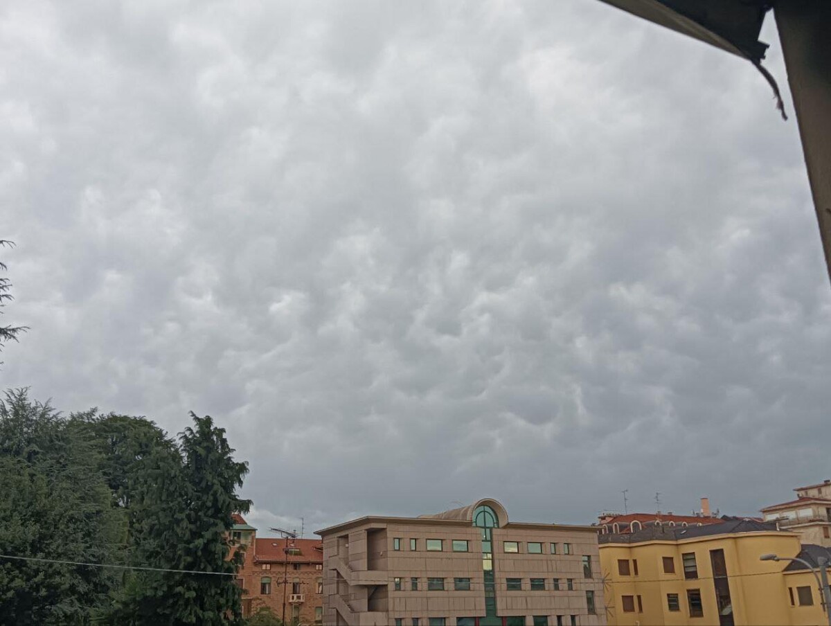 maltempo piemonte mammatus biella