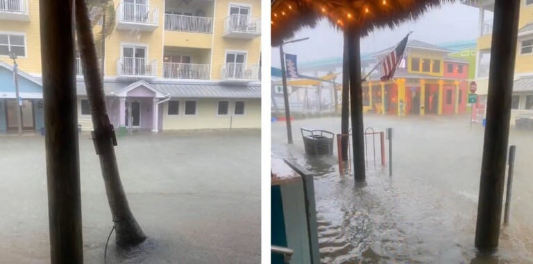 tempesta tropicale uragano debby florida