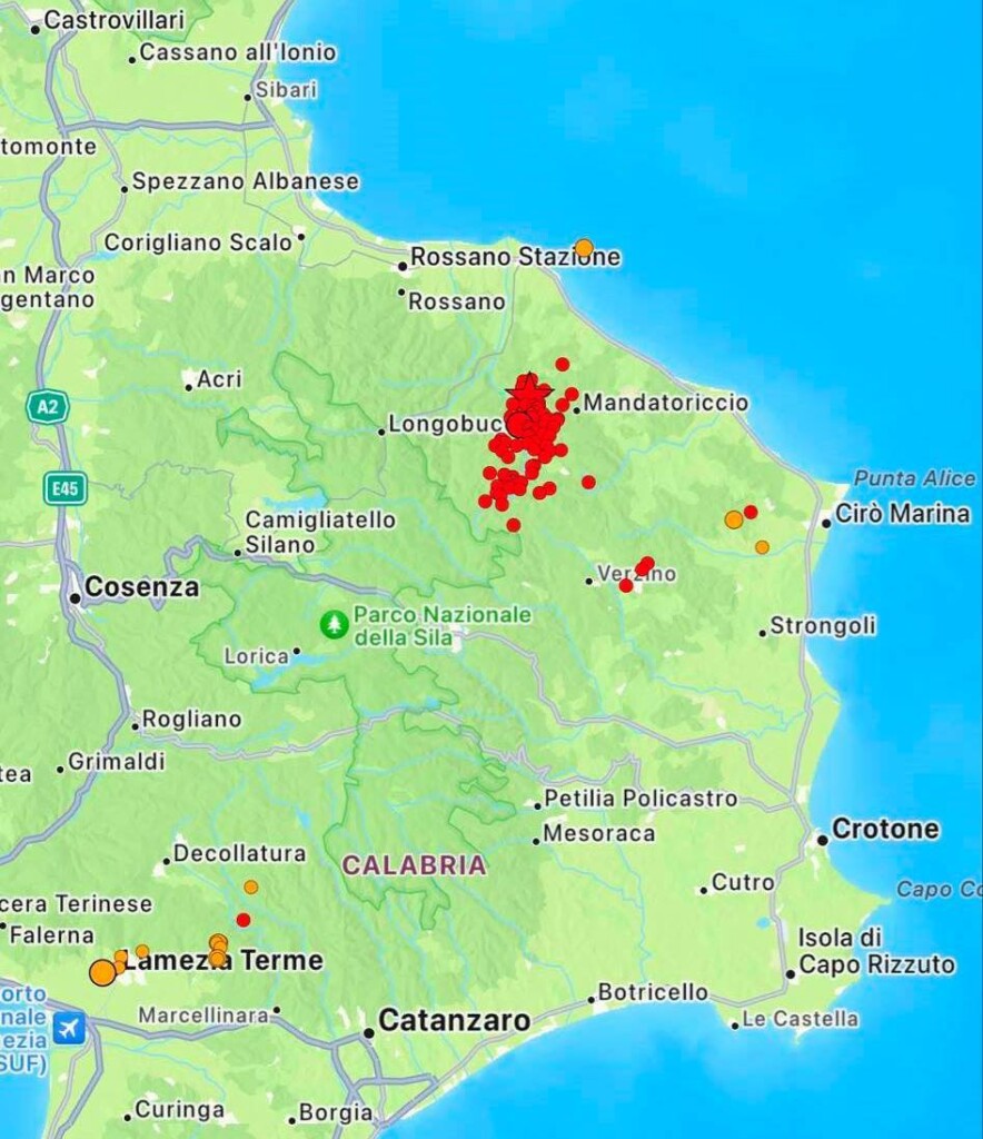 terremoto calabria