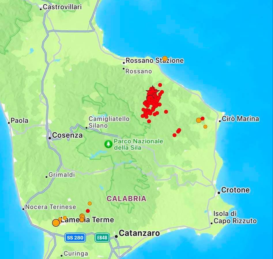 terremoto calabria