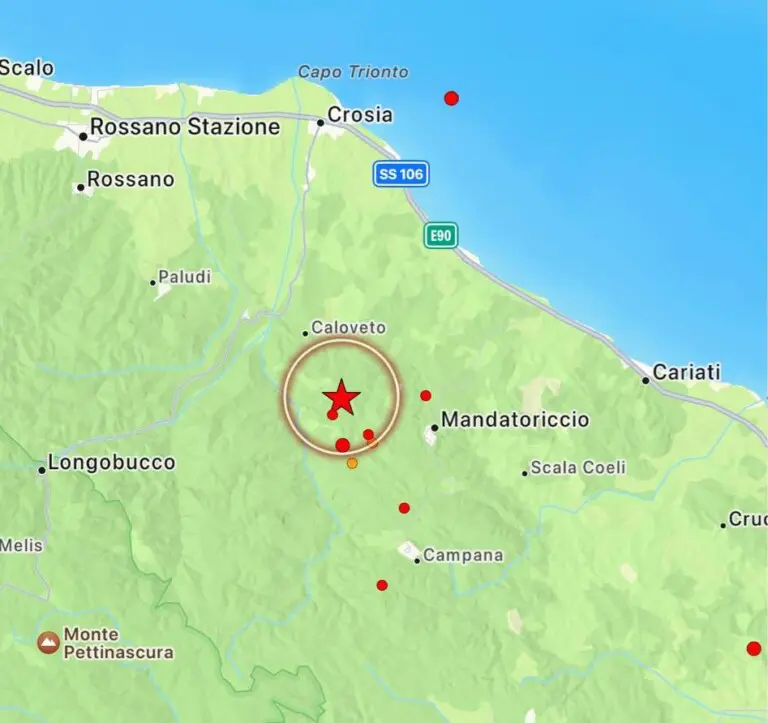 terremoto calabria