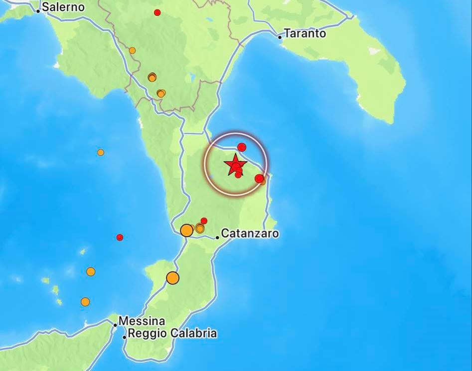 terremoto calabria