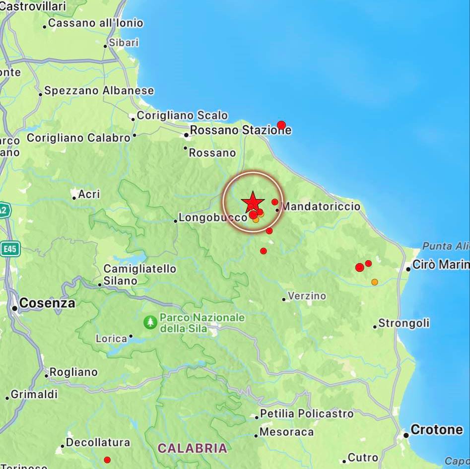 terremoto calabria