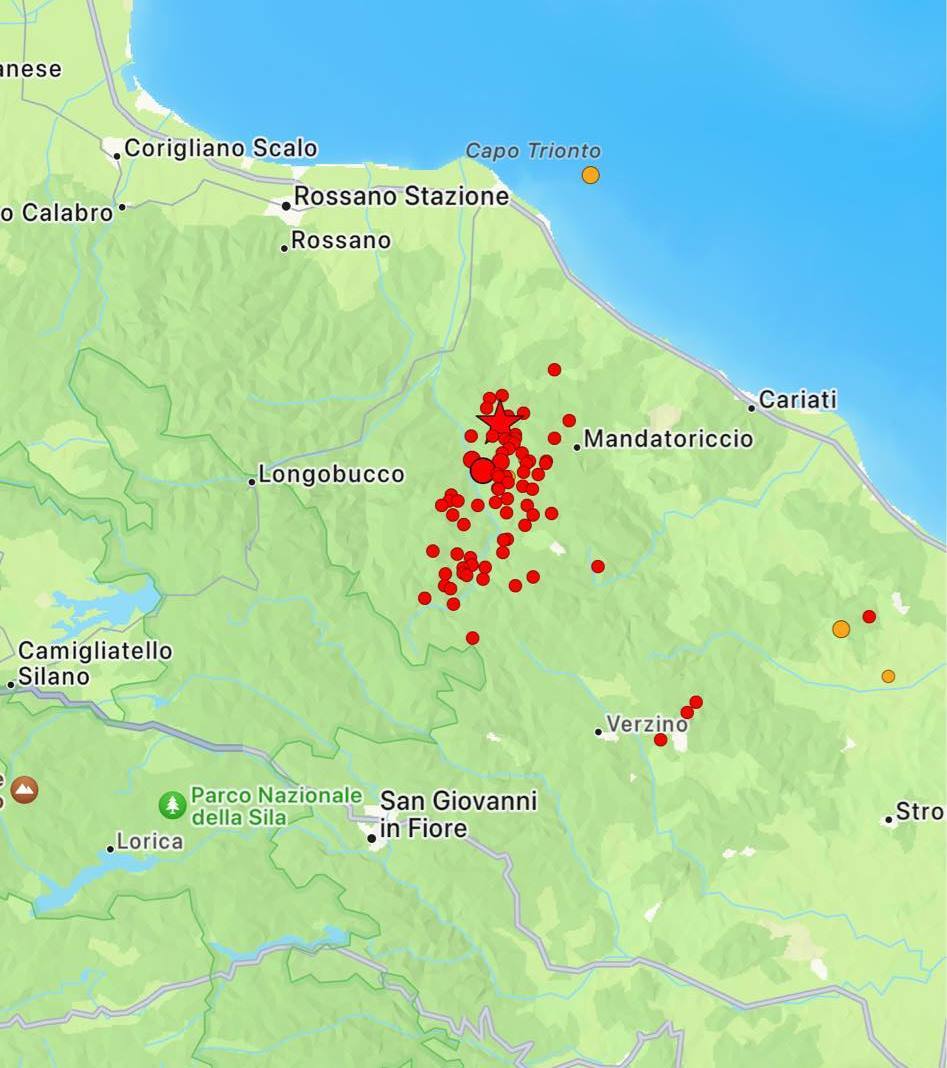 terremoto calabria