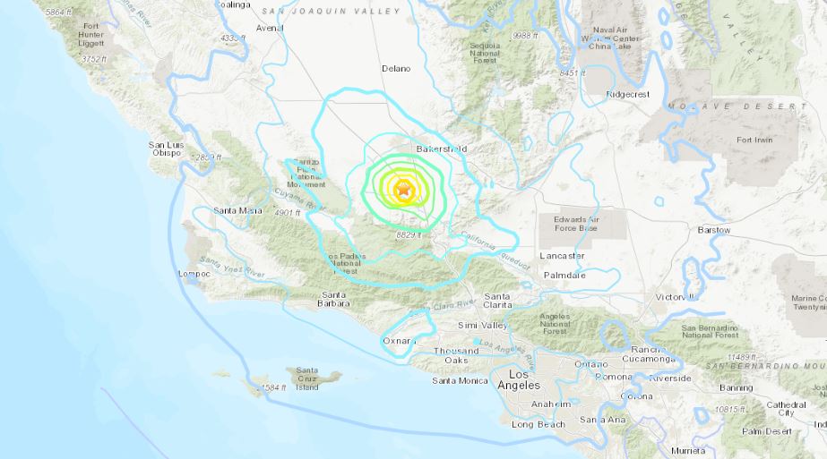 terremoto california los angeles oggi