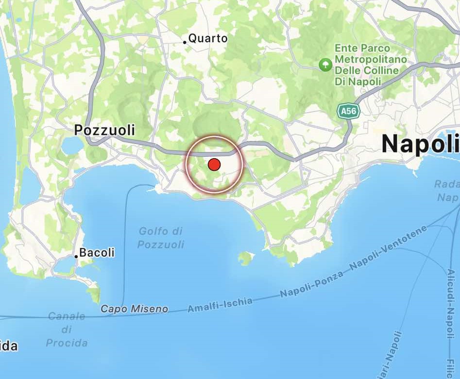 terremoto campi flegrei pozzuoli