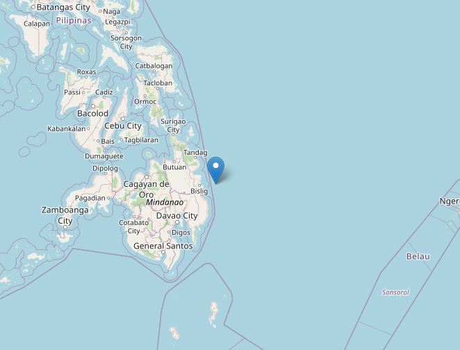 terremoto filippine oggi mindanao