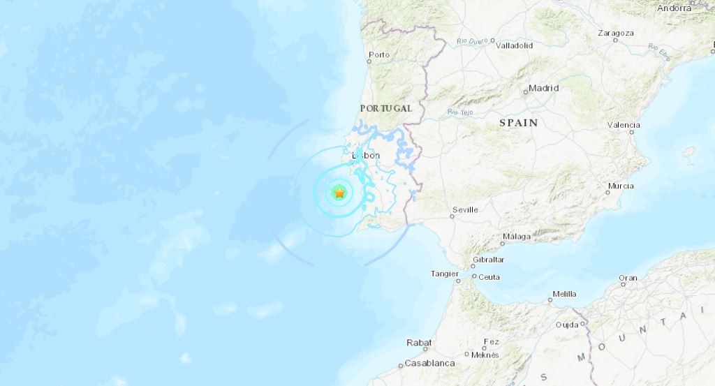 terremoto portogallo lisbona