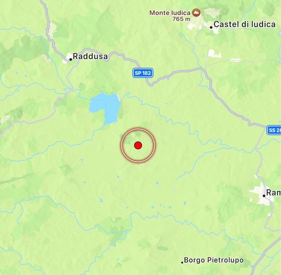 terremoto raddusa sicilia