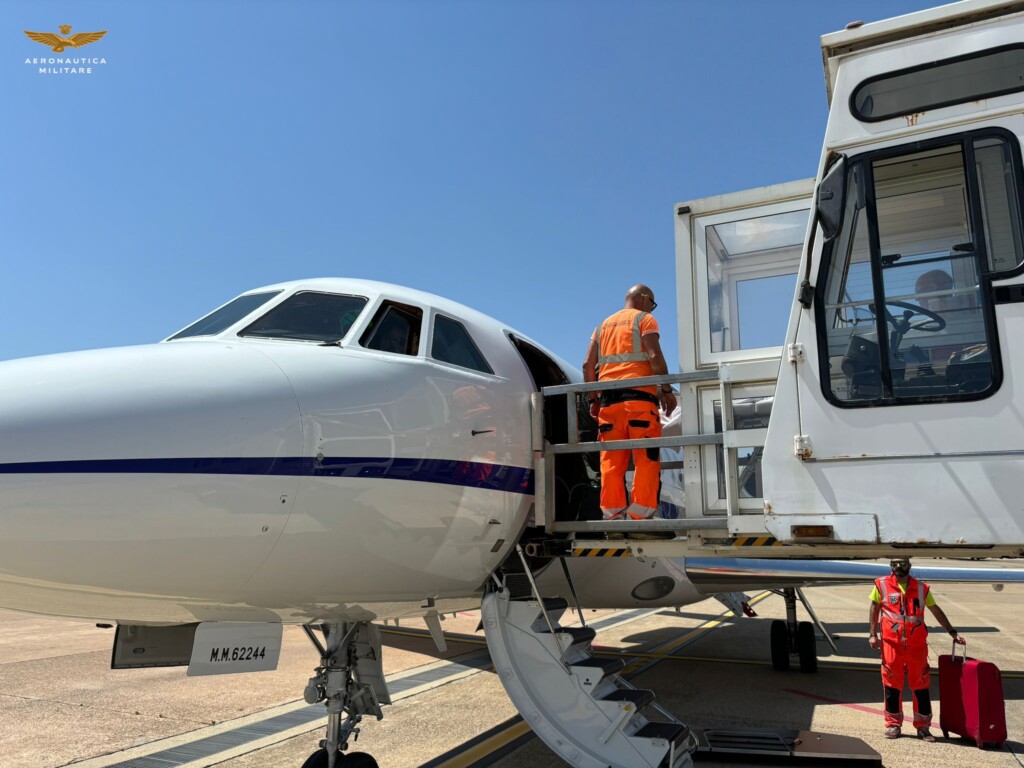 trasporto sanitario aeronautica militare