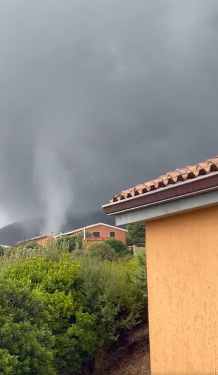 tromba d'aria oggi tornado sardegna (1)