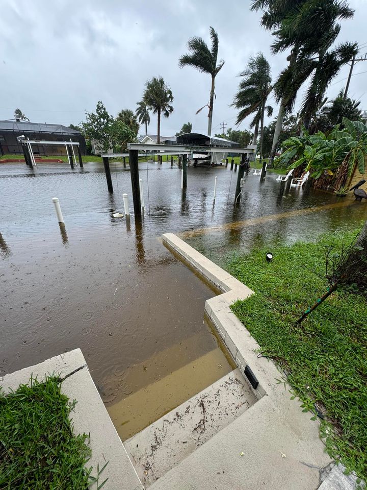 tempesta tropicale uragano debby florida