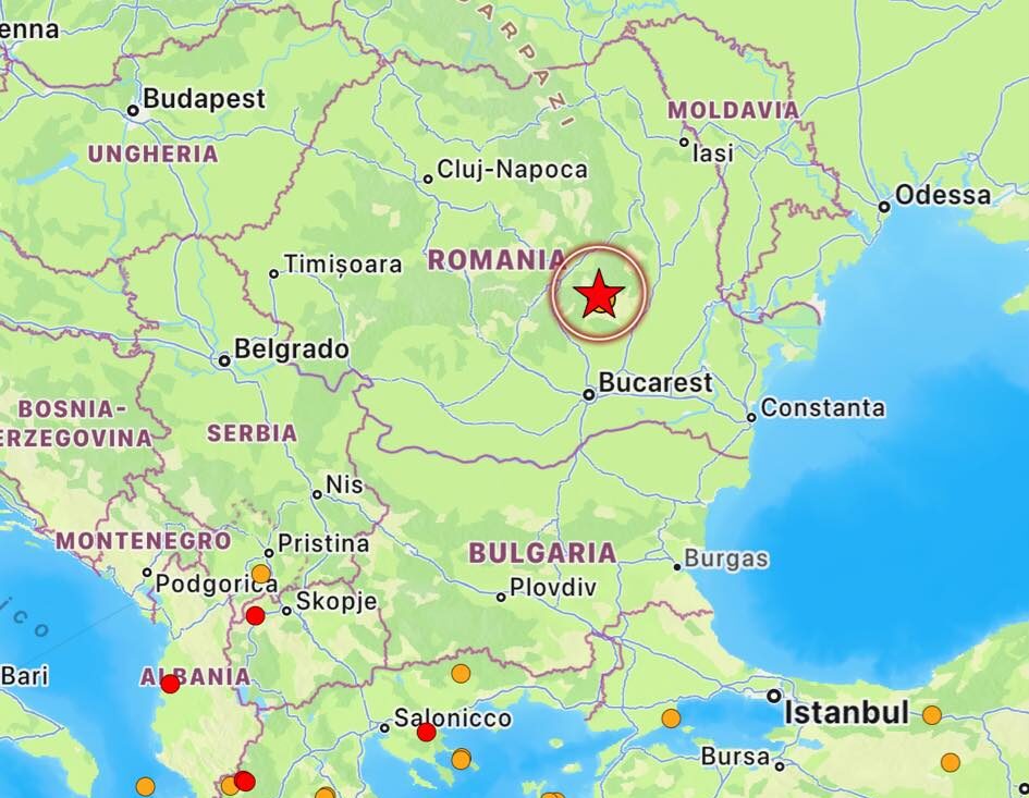 terremoto romania