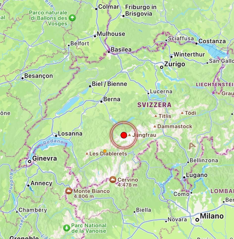 terremoto svizzera