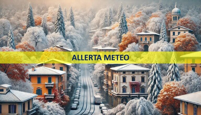 allerta meteo neve autunno