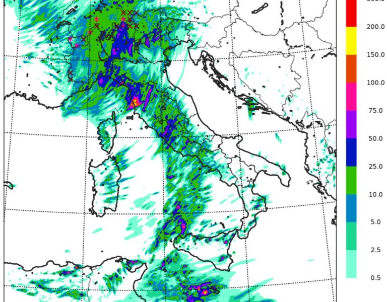 allerta meteo piogge lunedì 23 settembre pomeriggio