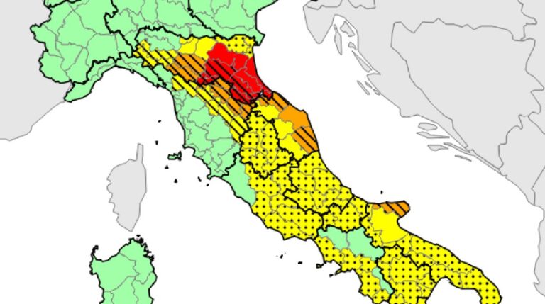 allerta meteo protezione civile 19 settembre