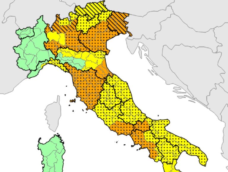 allerta meteo protezione civile 9 settembre