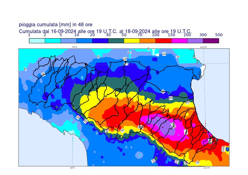 alluvione emilia romagna 18 settembre 2024