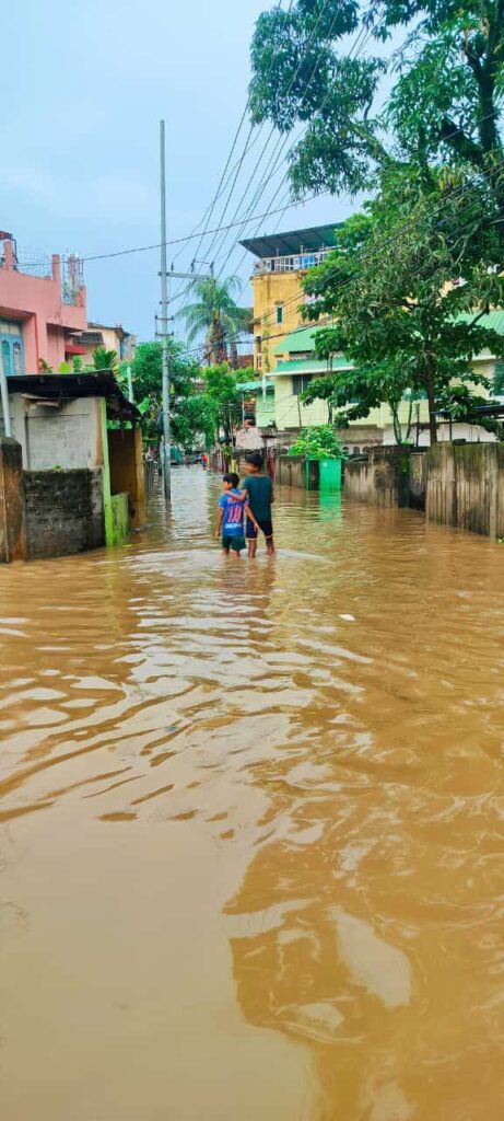 alluvione piogge india